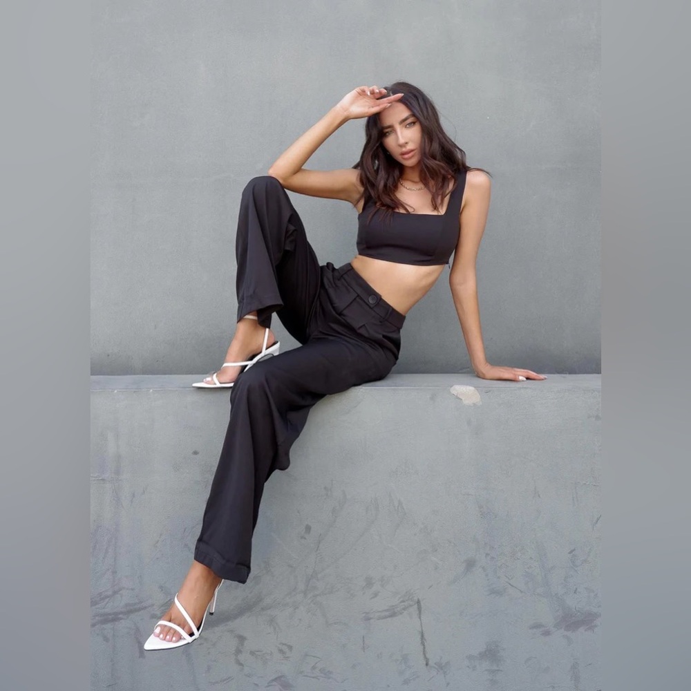 Princess Polly Huxley Set Black